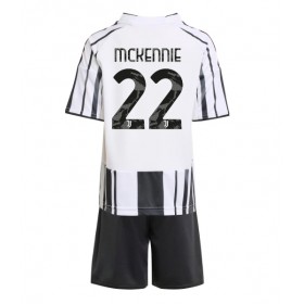 Dětské fotbalový komplet Juventus Weston McKennie #22 Domácí košile 2025-26 Krátkým Rukávem